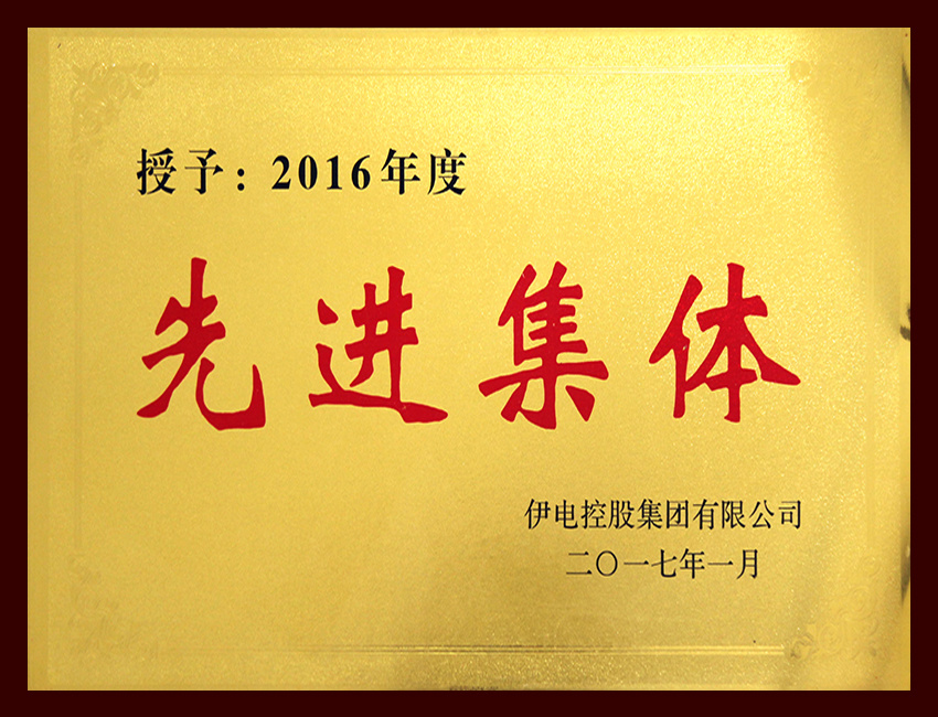 2016年度先进集体
