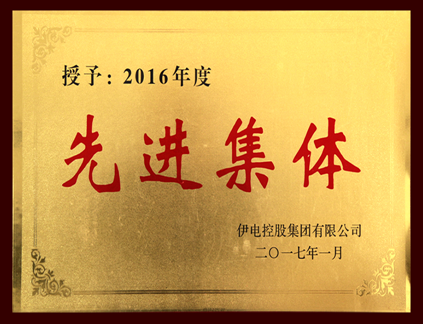 2016年度先进集体
