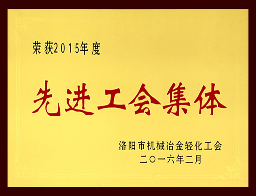 2015年度先进工会集体