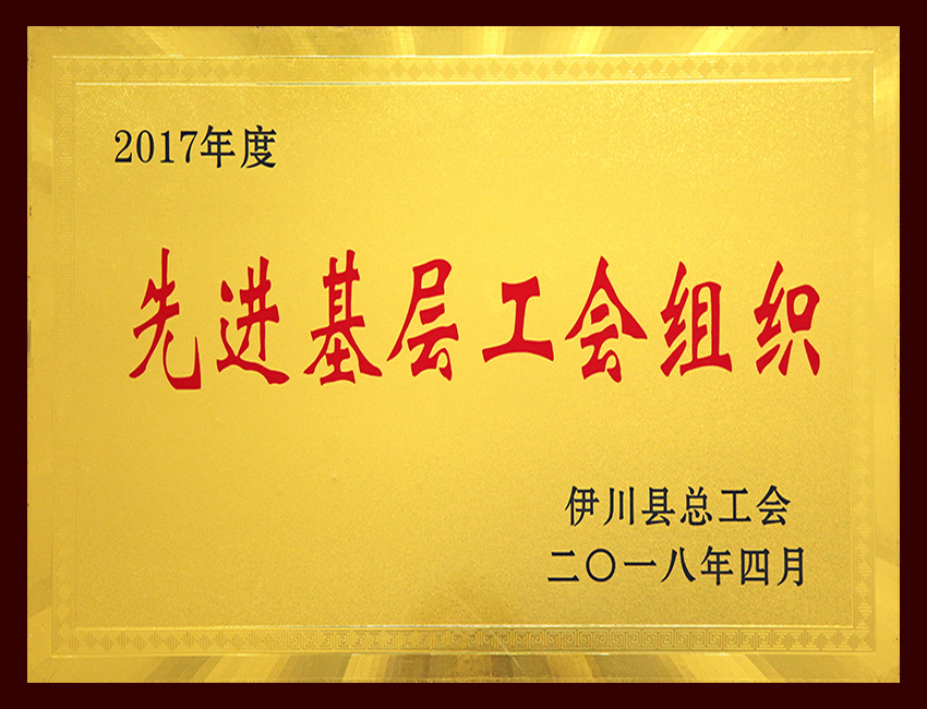 2017年度先进基层工会组织