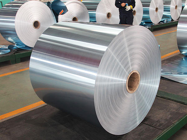 Hydrophilic aluminum foil